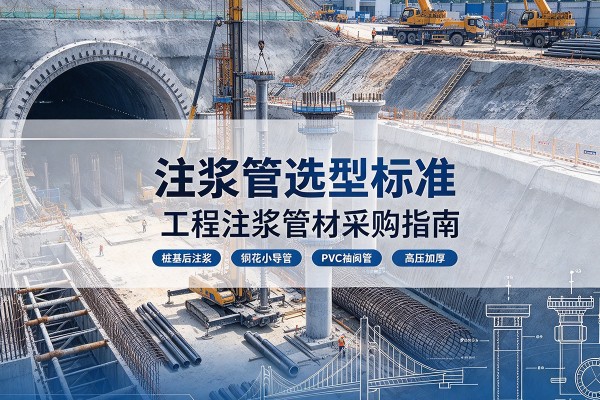 根河注浆管选型标准