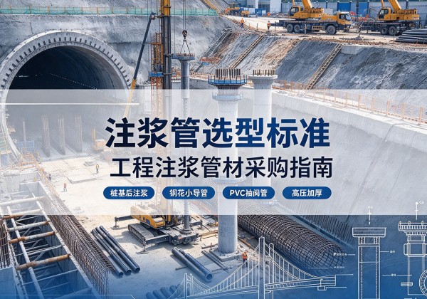 根河注浆管选型标准